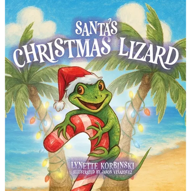 Santa's Christmas Lizard
