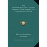 The True Book of the Learned Synesius Concerning the Philosopher's Stone