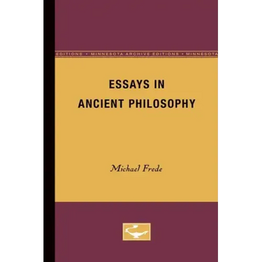 Essays in Ancient Philosophy