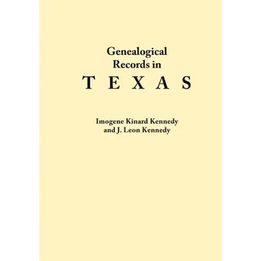 Genealogical Records in Texas