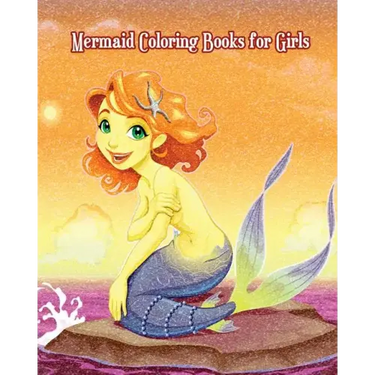 Mermaid Coloring Books for Girls: Mermaid and Sea Life! (Super Fun Coloring Books for Kids)