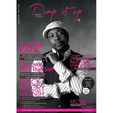 Pump it up Magazine - Carter Kaya - From War-Torn Congo to the Parisian Music Scene A Triumphant Story!: Celebrating Black History Month and More!