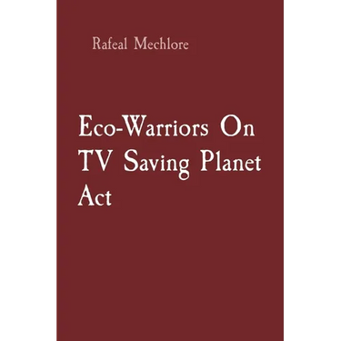Eco-Warriors On TV Saving Planet Act