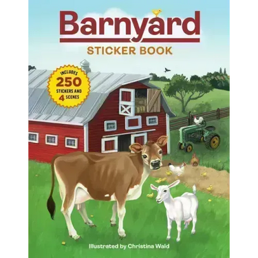 Barnyard Sticker Book: Includes 250 Stickers and 4 Scenes