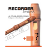 Recorder Songbook - 48 Folk and Gospel Songs: for the Soprano or Tenor Recorder + Sounds Online