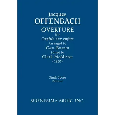 Overture for 'Orphée aux enfers': Study score