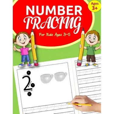 Number Tracing Books for Kids ages 3-5: Number Tracing Book for Preschoolers: Number Writing Practice for Kindergarten and kids ages 3-5 + bonus pages
