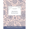 Adult Coloring Journal: Alcoholics Anonymous (Turtle Illustrations, Ladybug)