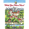 Creative Haven Wish You Were Here! Coloring Book