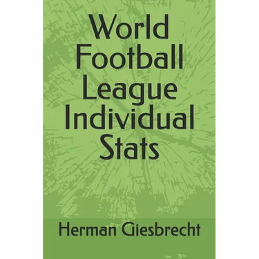 World Football League Individual Stats