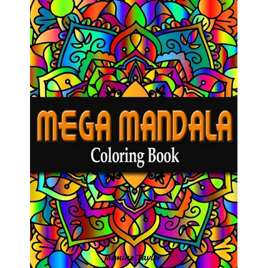Mega Mandala Coloring Book