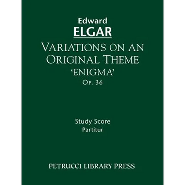 Variations on an Original Theme 'Enigma', Op.36: Study score