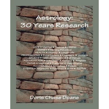 Astrology: 30 Years Research