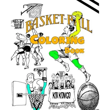 Basketball Coloring Book