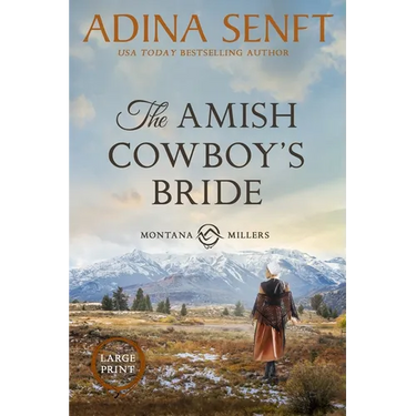 The Amish Cowboy's Bride (Large Print)