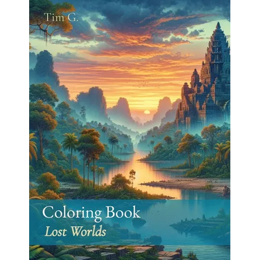 Coloring Book: Lost Worlds