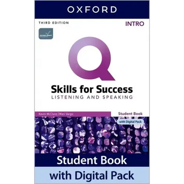 Q3e Introduction Listening and Speaking Students Book with Digital Pack