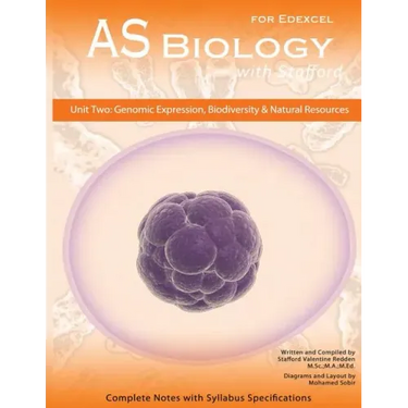 AS Biology With Stafford: Unit 2: Genomic Expression, Biodiversity and Natural Resources