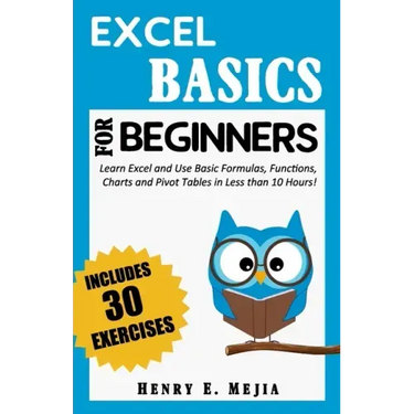 Excel Basics for Beginners: Learn Excel and Use Basic Formulas, Functions, Charts and Pivot Tables in Less Than 10 Hours!