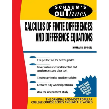 Schaum's Outline of Calculus of Finite Differences and Difference Equations