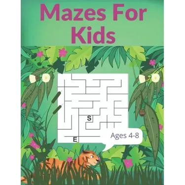 Mazes For Kids Ages 4-8: Amazing Maze Activity Book for Kids.Good Activities for Children Traveling.