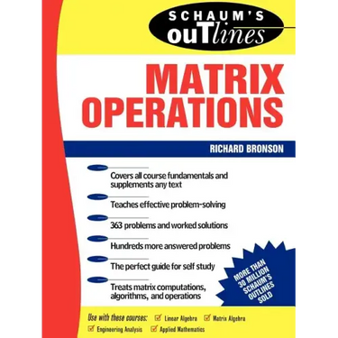 Schaum's Outline of Matrix Operations