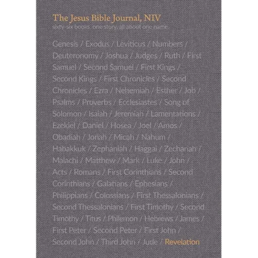 The Jesus Bible Journal, Revelation, Niv, Paperback, Comfort Print