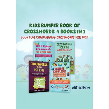 Kids Bumper Book of Crosswords: 300+ Fun Challenging Crosswords for Kids
