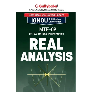 MTE-09 Real Analysis