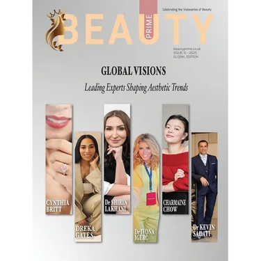 Beauty Prime magazine: Interview with Cynthia Pischdotchian; Cynthia Britt; Dr. Kevin Sadatini; Charmaine Chow; Dreka Gates; Dr. Ivona Igerc; Dr. Bhav