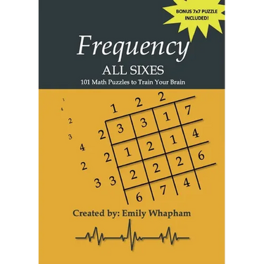 Frequency All Sixes: 101 Math Puzzles to Train Your Brain