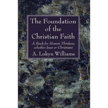 The Foundation of the Christian Faith