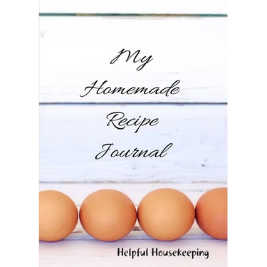My Homemade Recipe Journal