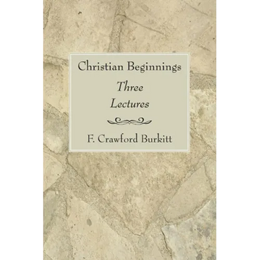 Christian Beginnings