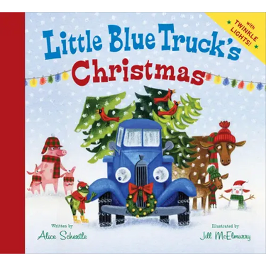 Little Blue Truck's Christmas: A Christmas Holiday Book for Kids