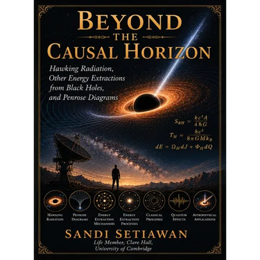 Beyond The Causal Horizon: Hawking Radiation, Other Energy Extractions from Black Holes, and Penrose Diagrams
