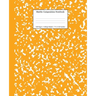 Marble Composition Notebook College Ruled: Orange Marble Notebooks, School Supplies, Notebooks for School