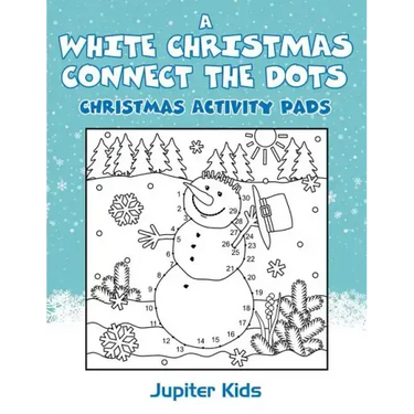 A White Christmas Connect The Dots: Christmas Activity Pads