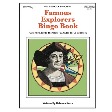 Famous Explorers Bingo Book: Complete Bingo Game In A Book