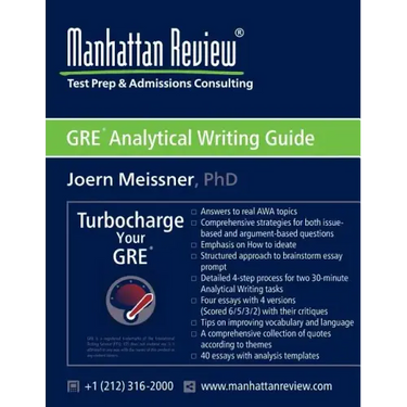 Manhattan Review GRE Analytical Writing Guide: Answers to Real AWA Topics