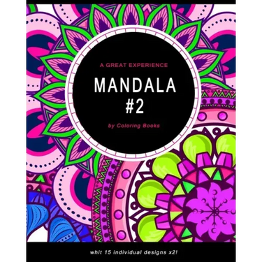 Mandala: Coloring Book For Adults, Fun, Easy and Relaxing Mandalas Coloring Pages