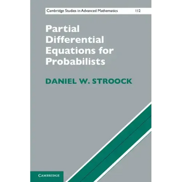 Partial Differential Equations for Probabilists