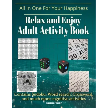 Adult Activity Book: Relax and Enjoy
