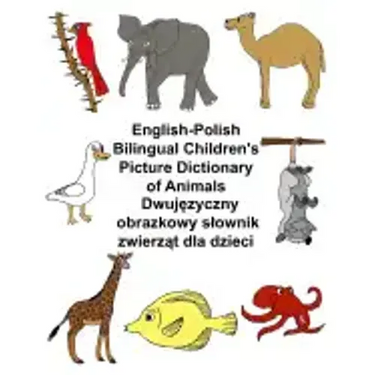 English-Polish Bilingual Children's Picture Dictionary of Animals