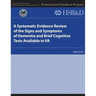 A Systematic Evidence Review of the Signs and Symptoms of Dementia and Brief Cognitive Tests Available in VA