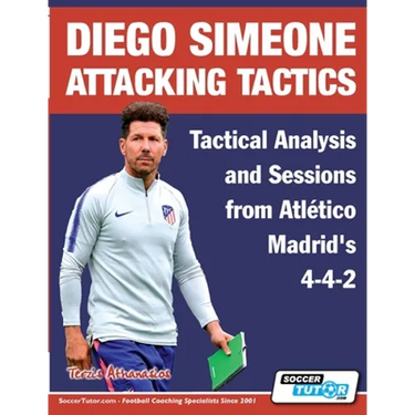 Diego Simeone Attacking Tactics - Tactical Analysis and Sessions from Atlético Madrid's 4-4-2