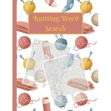 Knitting Word Search: Activity puzzle book for someone who loves to knit