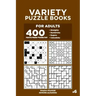Variety Puzzle Books for Adults - 400 Hard to Master Puzzles 9x9: Straights, Numbricks, Suguru, Calcudoku (Volume 6)