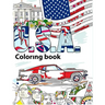 USA Coloring Book: Adult Colouring Fun, Stress Relief Relaxation and Escape