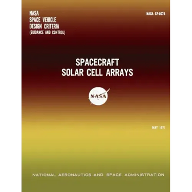 Spacecraft Solar Cell Arrays